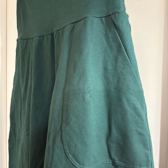Manners London Puff Pants Tall in Forest Green Cotton Street Wear size L NWOT - Picture 6 of 9